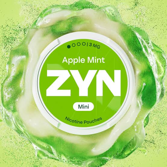ZYN Nicotine Pouches Apple Mint Pack of 5