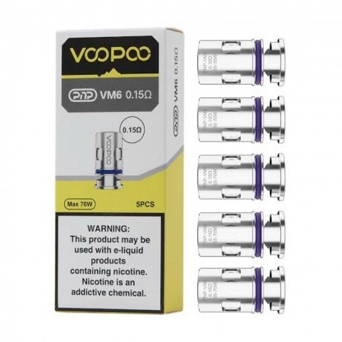 VOOPOO PnP-VM6 Coil FDA Package 0.15ohm