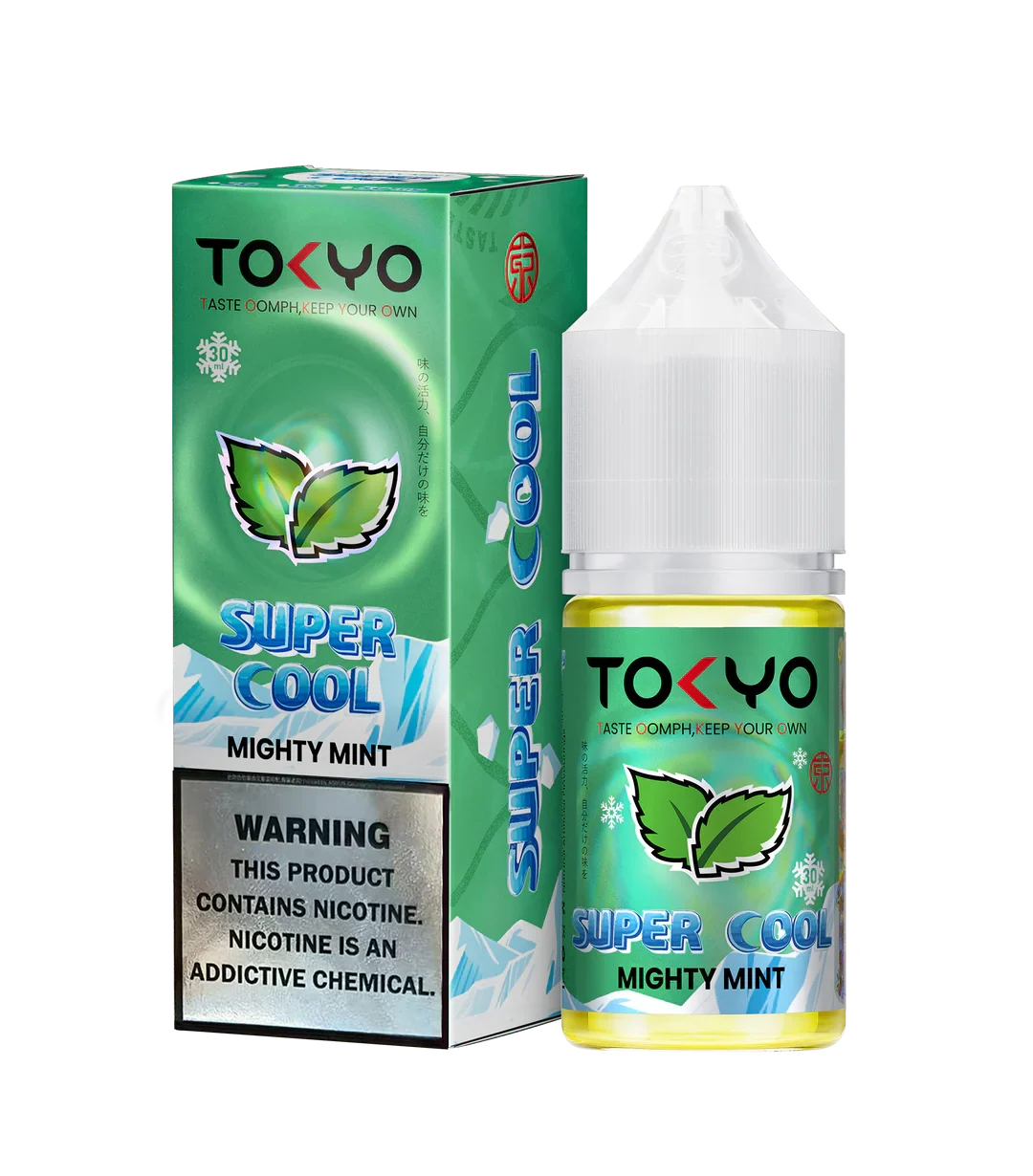Tokyo Super Cool Mint Bubblegum 30ml