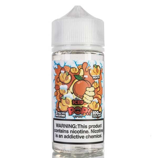 Iced Fruit Pop Peach 100ml – Tobacco House Iced Fruit Pop Peach 100ml – Tobacco House
