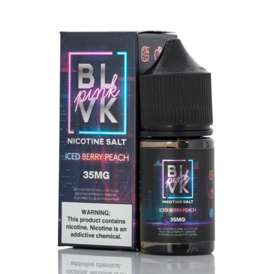 BLVK Pink Series Ice Berry Peach 30ml