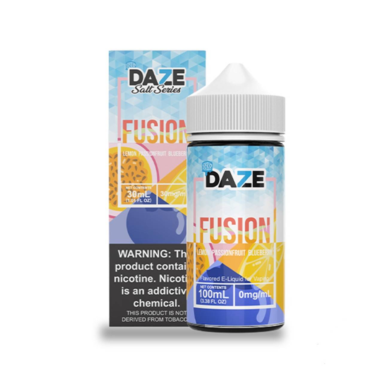 Daze Fusion Iced Lemon Passionfruit blueberry 30ml