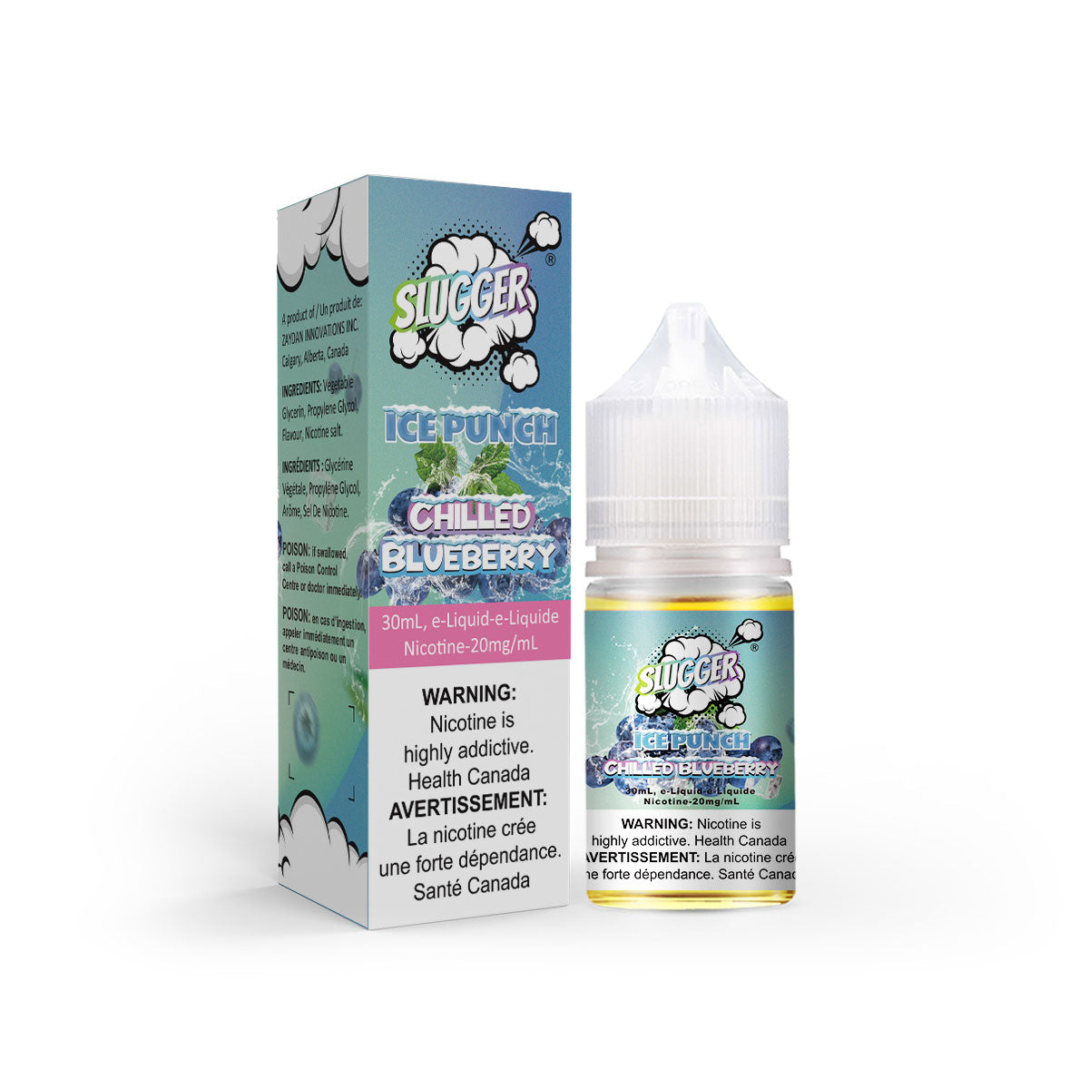 Slugger Punch Chilled Blueberry Ice 30ML